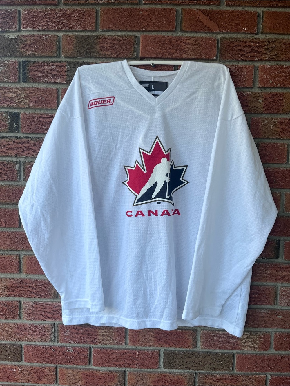 Bauer Team Canada Men's Hockey Jersey Sz large